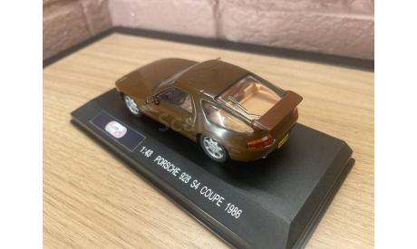 PORSCHE 928 S4 Coupe (1986), brown, масштабная модель, PotatoCar (Expresso Auto), scale43