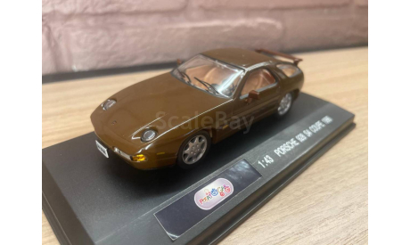 PORSCHE 928 S4 Coupe (1986), brown, масштабная модель, PotatoCar (Expresso Auto), scale43