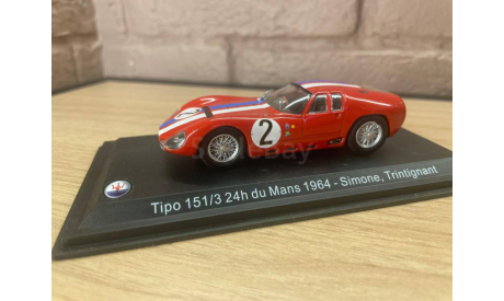MASERATI Tipo 151/3 #2 (1964), масштабная модель, WhiteBox, scale43