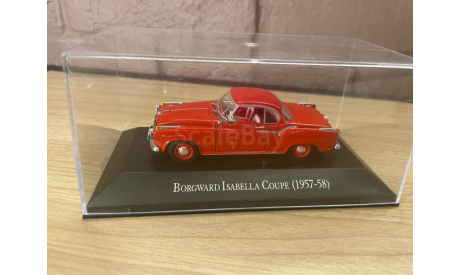BORGWARD Isabella Coupe 1957 Red, масштабная модель, scale43