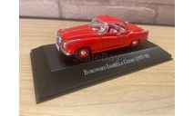 BORGWARD Isabella Coupe 1957 Red, масштабная модель, scale43