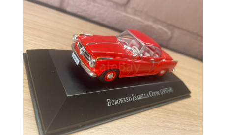 BORGWARD Isabella Coupe 1957 Red, масштабная модель, scale43