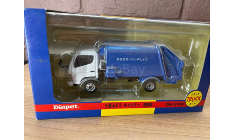 MITSUBISHI CANTER мусоровоз, масштабная модель, diapet, scale43