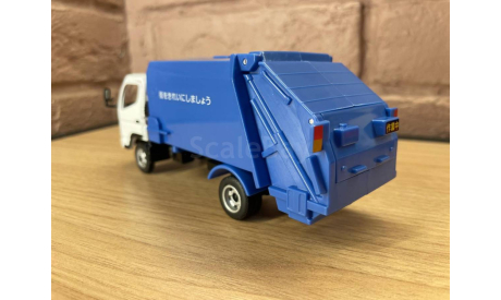 MITSUBISHI CANTER мусоровоз, масштабная модель, diapet, scale43