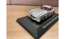MERCEDEZ-BENZ 300SL (W198) 1954 Silver, масштабная модель, Atlas, scale43
