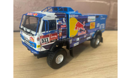 КАМАЗ-43509, масштабная модель, DeAgostini, scale43