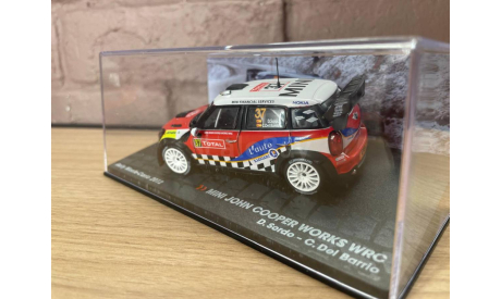 Mini John Cooper Works WRC #37 (2012), масштабная модель, Altaya, scale43