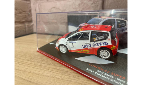 Citroen C2 Super 1600 #1  2005, масштабная модель, Altaya, scale43, Citroën