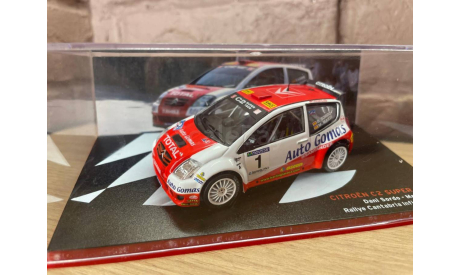 Citroen C2 Super 1600 #1  2005, масштабная модель, Altaya, scale43, Citroën