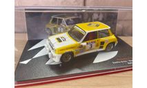 RENAULT 5 Turbo #3 Genito Ortiz-Ramon Minguez 1983, масштабная модель, scale43