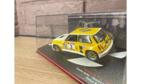 RENAULT 5 Turbo #3 Genito Ortiz-Ramon Minguez 1983, масштабная модель, scale43