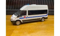 Ford Transit Полиция Франции 2010, журнальная серия Полицейские машины мира (DeAgostini), Полицейские машины мира, Deagostini, scale43