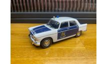 Peugeot 404 Британская полиция Южной Африки 1965, журнальная серия Полицейские машины мира (DeAgostini), scale43
