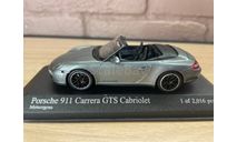 PORSCHE 911 CARRERA GTS CABRIOLET, масштабная модель, Minichamps, scale43