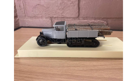 ГАЗ-60 Грузовой автомобиль с грузом 1938-1942, масштабная модель, ЛОМО-АВМ, scale43