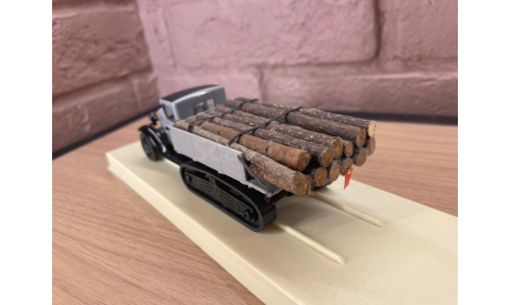 ГАЗ-60 Грузовой автомобиль с грузом 1938-1942, масштабная модель, ЛОМО-АВМ, scale43