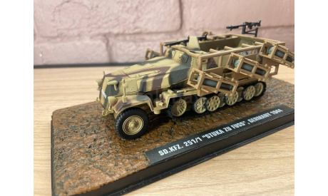 Sd.Kfz. 251/1 Ausf.C Западный фронт Германия 1944, масштабные модели бронетехники, Atlas, scale43