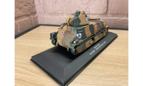 Somua S-35 1st DLM Quesnoy (France) 1940, масштабные модели бронетехники, Altaya, scale43