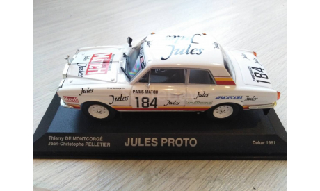 ROLLS-ROYCE Jules Proto #184 Dakar Jean Christophe Pelletier (1981), white, масштабная модель, Norev, scale43