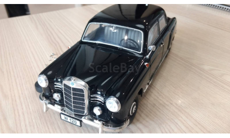 Mercedes-Benz 180D Ponton W120 1953 чёрный, масштабная модель, Revell, scale18