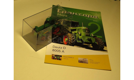 Deutz D8005 A, масштабная модель трактора, Hachette, 1:43, 1/43