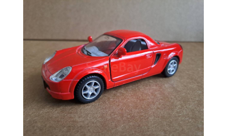 Toyota MR2, масштабная модель, Kinsmart, scale32