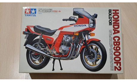 Сборная модель мотоцикла Honda CB900F2, сборная модель мотоцикла, Tamiya, scale12