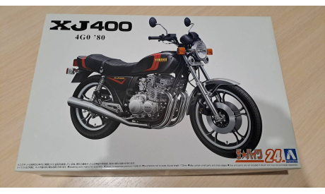 Сборная модель мотоцикла Yamaha XJ400 1980, сборная модель мотоцикла, AOSHIMA, 1:12, 1/12