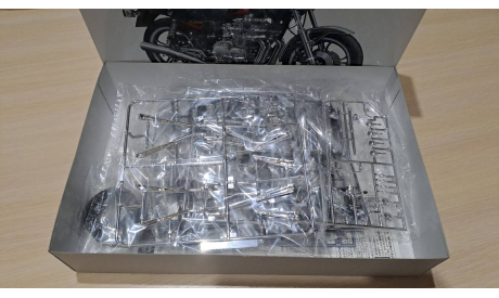 Сборная модель мотоцикла Yamaha XJ400 1980, сборная модель мотоцикла, AOSHIMA, 1:12, 1/12