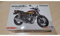 Сборная модель мотоцикла Kawasaki Zephyr ZR400C 2003, сборная модель мотоцикла, AOSHIMA, scale12