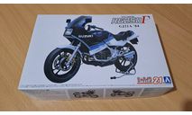 Сборная модель мотоцикла Suzuki GJ21A RG250Γ ’84, сборная модель мотоцикла, AOSHIMA, scale12