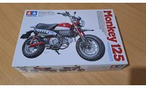 Сборная модель мотоцикла Honda Monkey 125, сборная модель мотоцикла, Tamiya, scale12