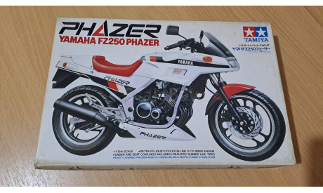 Сборная модель мотоцикла Yamaha FZ250 Phazer, сборная модель мотоцикла, Tamiya, scale12