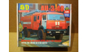 Сборная модель Пожарная автоцистерна АЦ-3-40 (43502), сборная модель автомобиля, AVD Models, scale43, КамАЗ