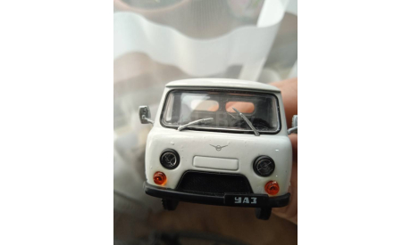 Модель УАЗ-452д., масштабная модель, Автолегенды СССР журнал от DeAgostini, scale43