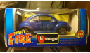 Volkswagen new beetle, масштабная модель, Bburago, 1:43, 1/43