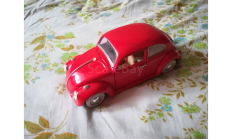 Volkswagen beetle 1967г, масштабная модель, 1:18, 1/18