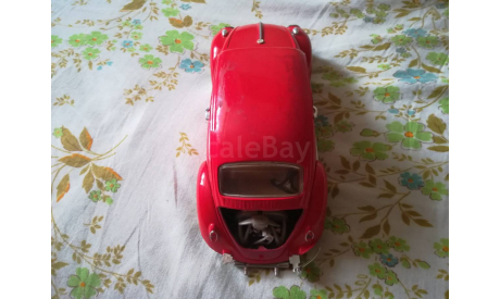 Volkswagen beetle 1967г, масштабная модель, 1:18, 1/18