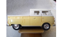 Volkswagen Bus Double Cab Pickup 1963, масштабная модель, Kingsmart, 1:35, 1/35