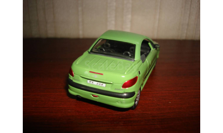 PEUGEOT 206, масштабная модель, КАРАРАМА, 1:43, 1/43