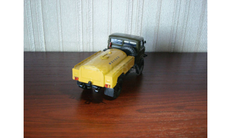 ГАЗ-66 молоко с прицепом, масштабная модель, русская миниатюра, scale43