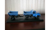 ЗИЛ ММЗ-555 С ПРИЦЕПОМ, масштабная модель, ручная работа, scale43
