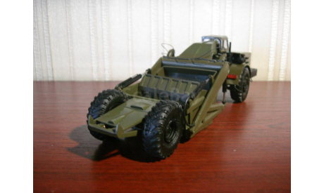 Скрепер самоходный 6014 МоАЗ, масштабная модель, ручная работа, scale43