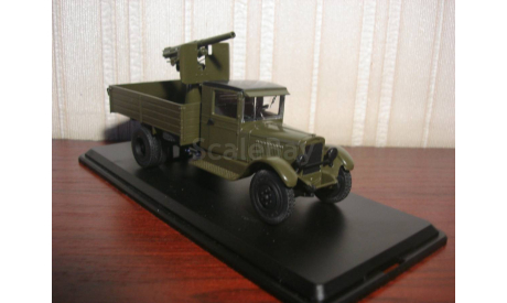 ЗИС-5 с зенитной пушкой, масштабная модель, ручная работа, scale43