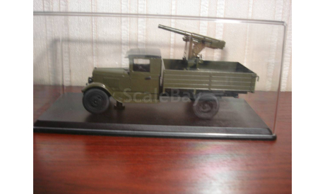 ЗИС-5 с зенитной пушкой, масштабная модель, ручная работа, scale43