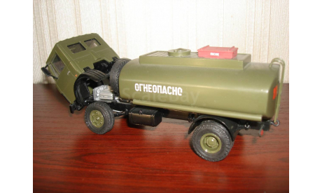 МАЗ бензовоз, масштабная модель, SMM, scale43
