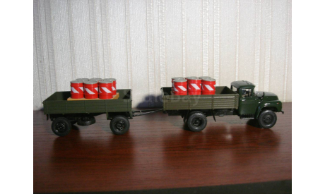 ЗИЛ-130 с прицепом, масштабная модель, ULTRA Models, scale43