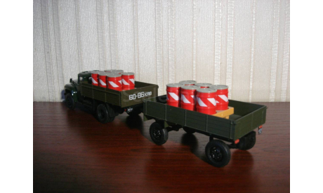ЗИЛ-130 с прицепом, масштабная модель, ULTRA Models, scale43