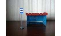 Остановка автобусная, миниатюры, фигуры, MAX-MODELS, scale43