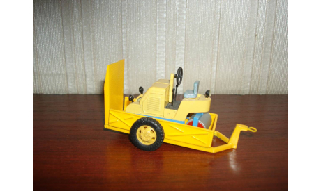 Виброкаток тротуарный на тележке, масштабная модель, ручная работа, scale43